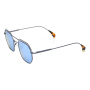 2021 été lunettes de soleil hommes métal géométrique polarisé miroir lunettes de soleil UV400 CE lunettes de soleil