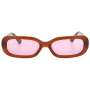 UV400 Модные солнцезащитные очки в стиле ретро в стиле ретро с толстой оправой и маленькими прямоугольными солнцезащитными очками 2021 года для женщин и мужчин