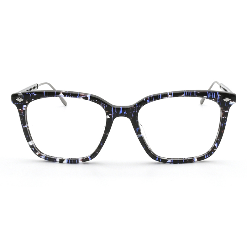 Neue trendige optische Brillen mit Acetatrahmen Brillen