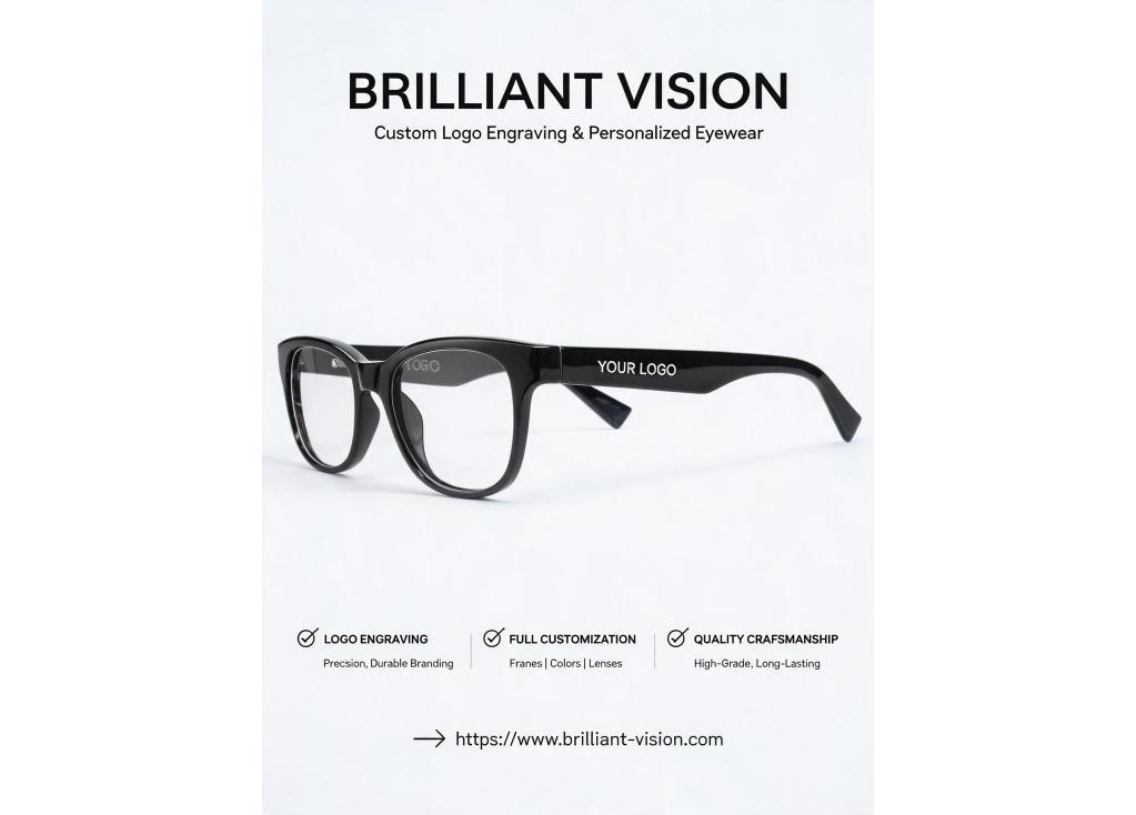 Eyewear manufacturers that offer logo engraving and customization?