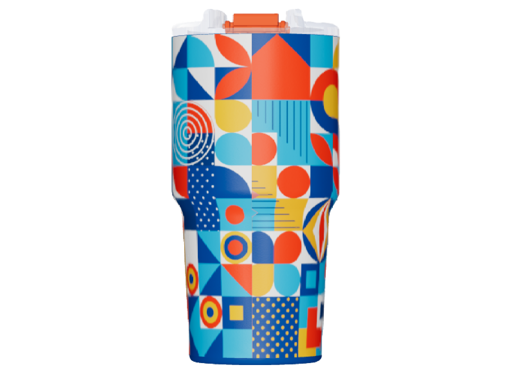 Stainless Steel Tumbler With Straw&Handle Insulated Water Bottle