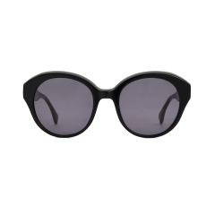 Fashionable sunglasses round glasses