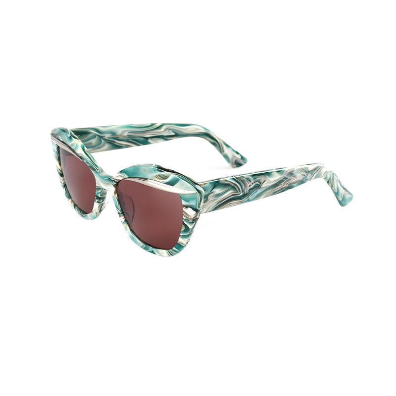 Classic Acetate Handmade  Sun Glasses Eyewear