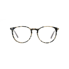 Retro-Acetat-Rahmen, ovale optische Brillen, klare Linsenbrillen