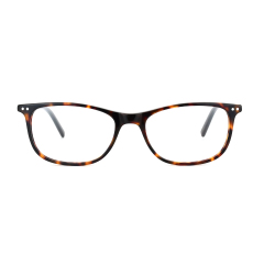 Modische Unisex-Acetatrahmen, optische ovale Brillen, klare Brillengläser
