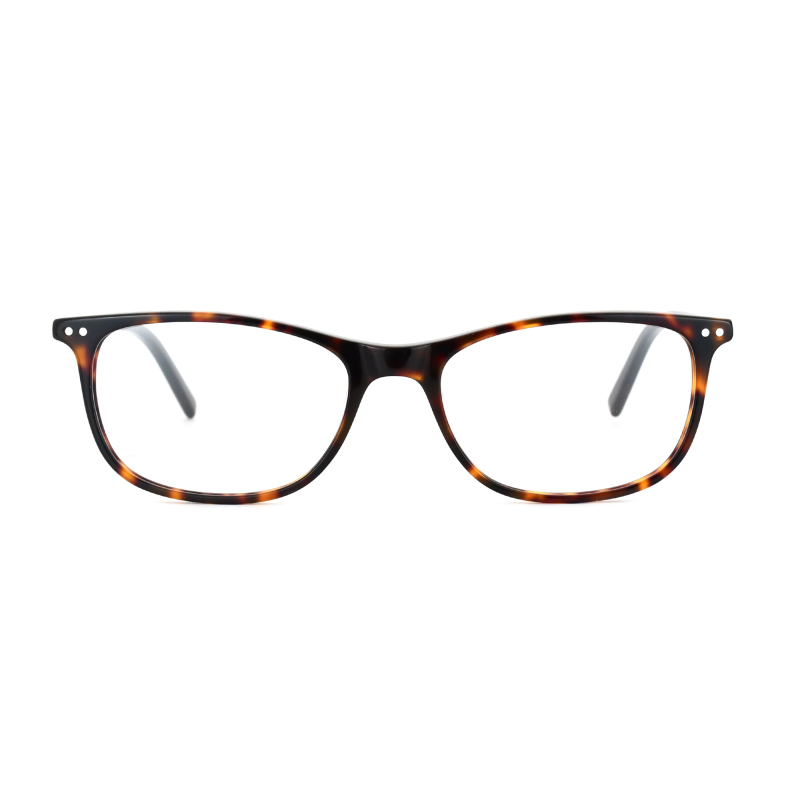 Fashion Unisex  Acetate Frames Optical Oval Eyeglasses Clear Lens Eyewear