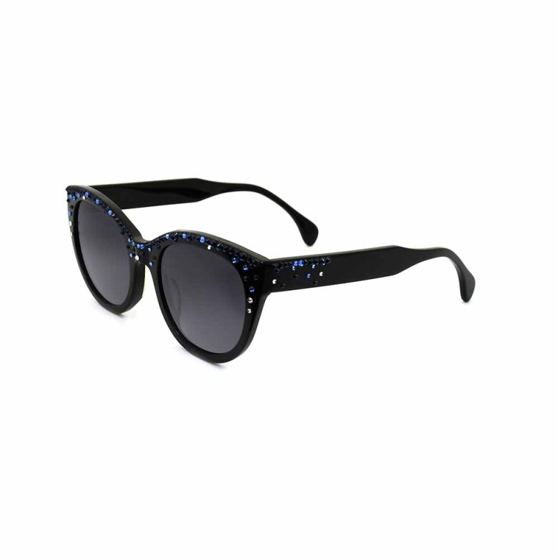 Classic acetate hand drilled sunglasses and glasses