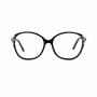 Fashion acetate frame glasses with rhinestones optical glasses