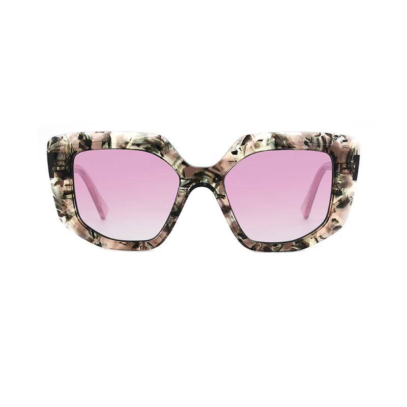 Fashionable sunglasses round glasses