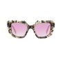 Fashionable sunglasses round glasses