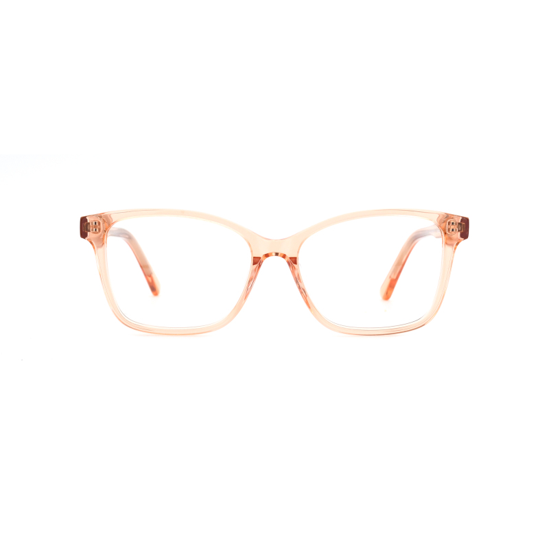 Fashion Women Acetate Frames Oval Eyeglasses Clear Lens Eyewear