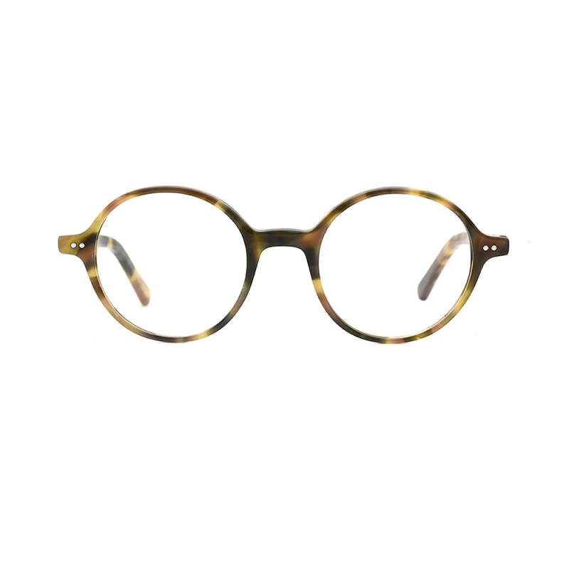 Fashionable Round Acetate Frames Glasses  Optical Eyewear Glasses