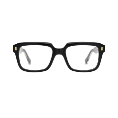 Modische Acetatrahmen, optische Rechteckbrillen, klare Brillengläser