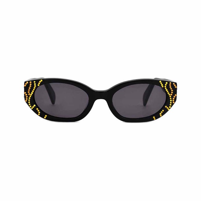 Classic acetate hand drilled sunglasses and glasses