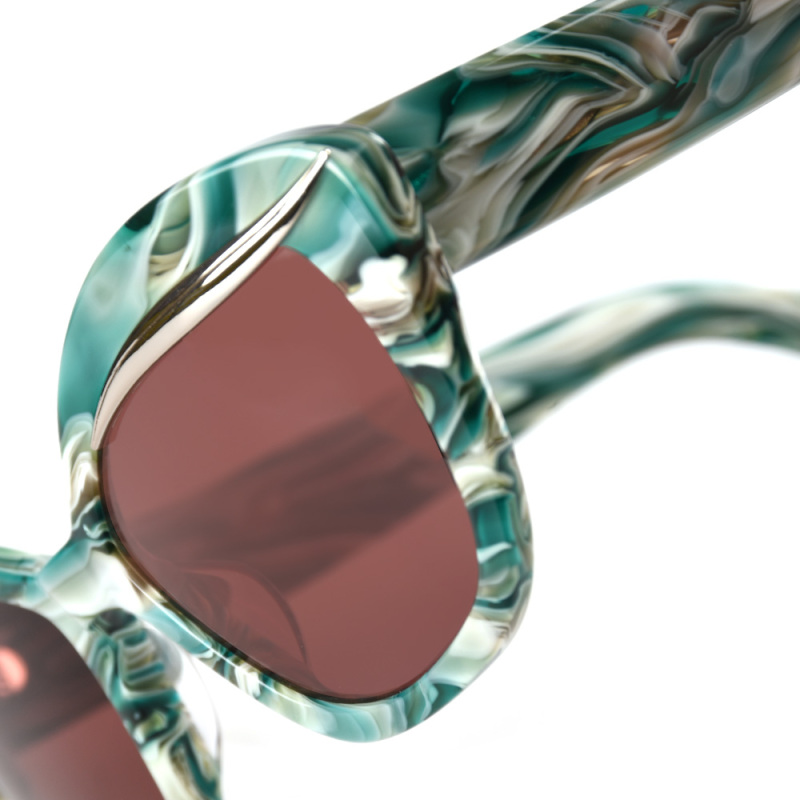 Classic Acetate Handmade  Sun Glasses Eyewear