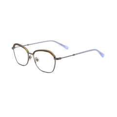 Vintage Acetat-Rahmen rechteckige optische Brillen Korrektionsbrillen mit klaren Linsen