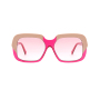 Fashionable sunglasses round glasses