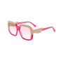 Fashionable sunglasses round glasses