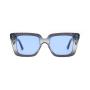 Brillen Modische Sonnenbrille mit quadratischem Rahmen aus Acetat und Diamanten