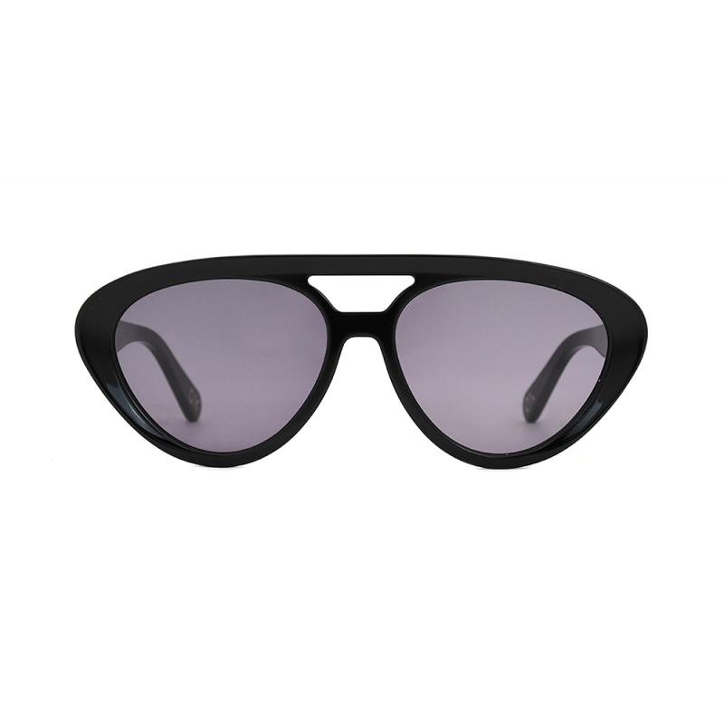 Fashionable sunglasses round glasses