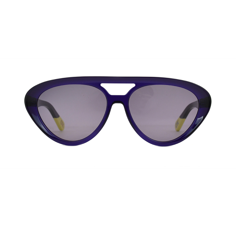 Fashionable sunglasses round glasses