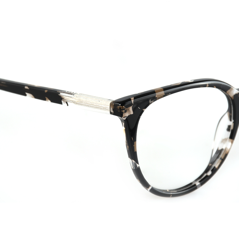 Fashionable Round Acetate Frames Glasses  Optical Eyewear Glasses