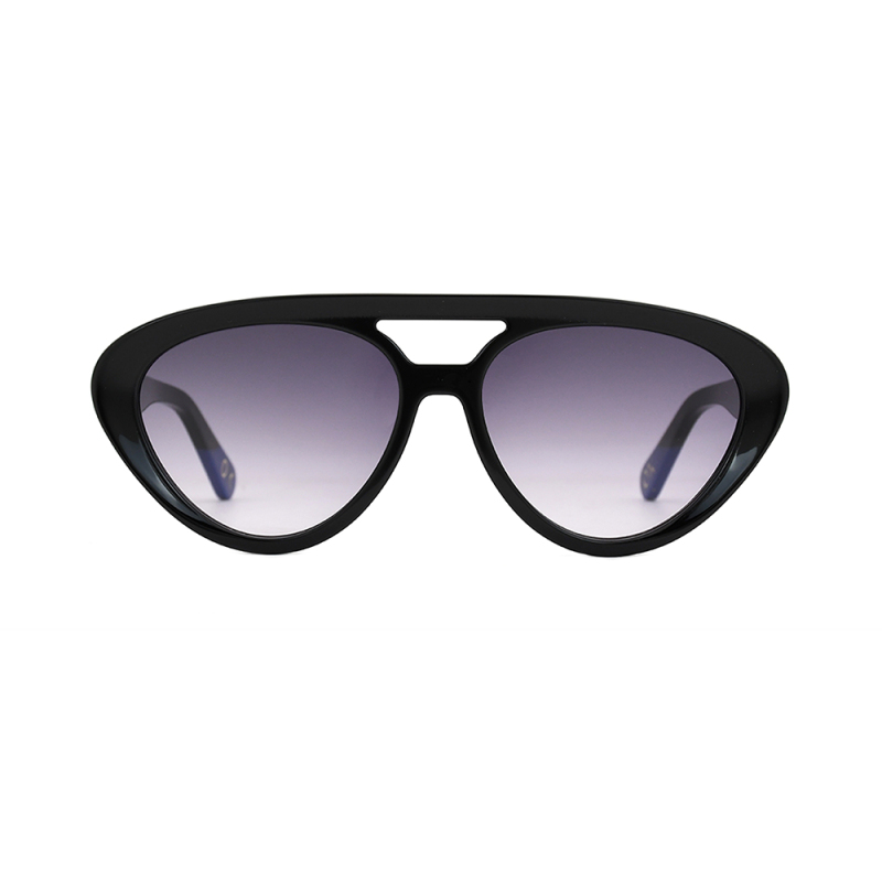 Fashionable sunglasses round glasses
