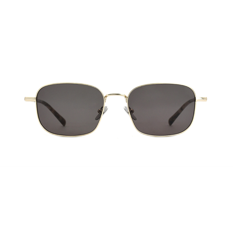 Gafas de sol de metal unisex de alta calidad.