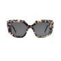 Fashionable sunglasses round glasses