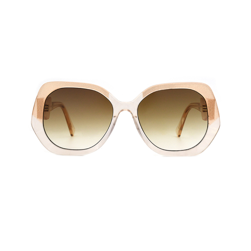 Fashionable sunglasses round glasses