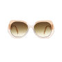 Fashionable sunglasses round glasses