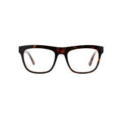 Retro Men Acetate Frames Optical Rectangle Eyeglasses Clear Lens Eyewear