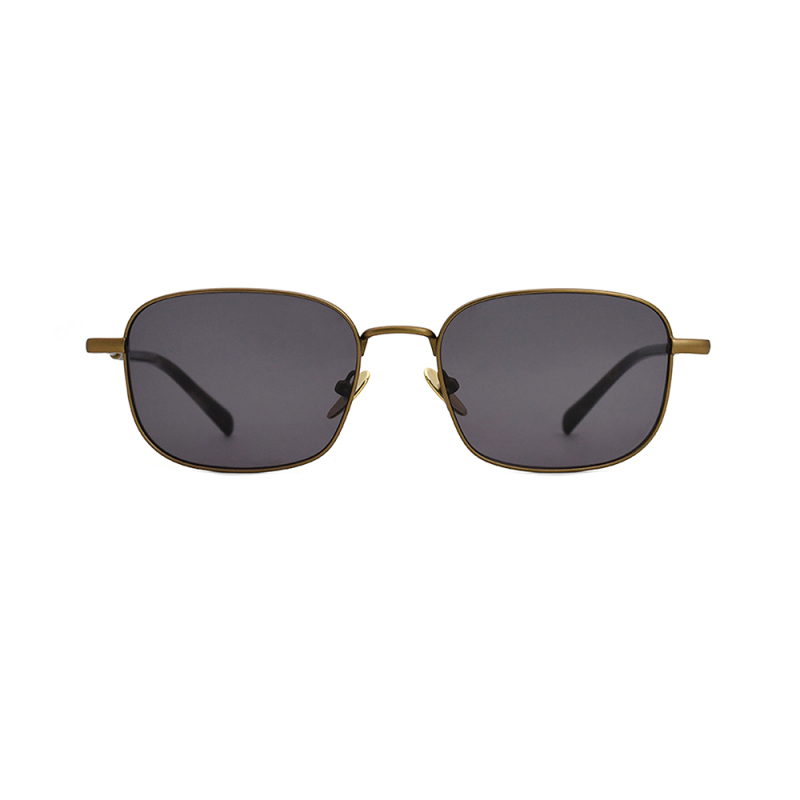 Gafas de sol de metal unisex de alta calidad.