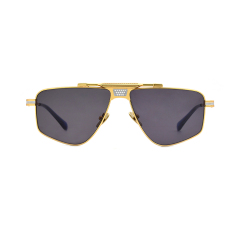 Lunettes de soleil en métal à monture en métal de haute qualité