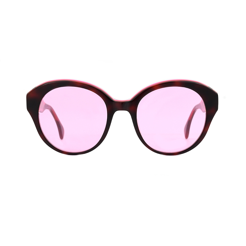 Modische Sonnenbrille mit runden Gläsern