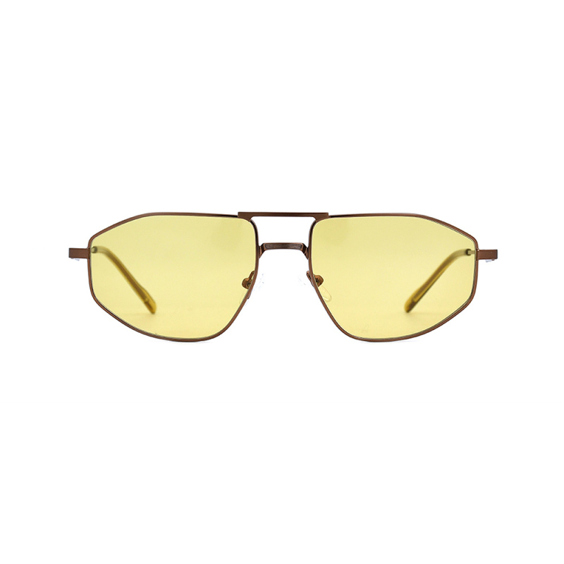 Gafas de sol de metal de alta calidad de moda
