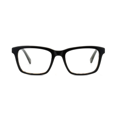 Monture de lunettes rétro en acétate rétro monture optique de marque populaire de lunettes unisexe
