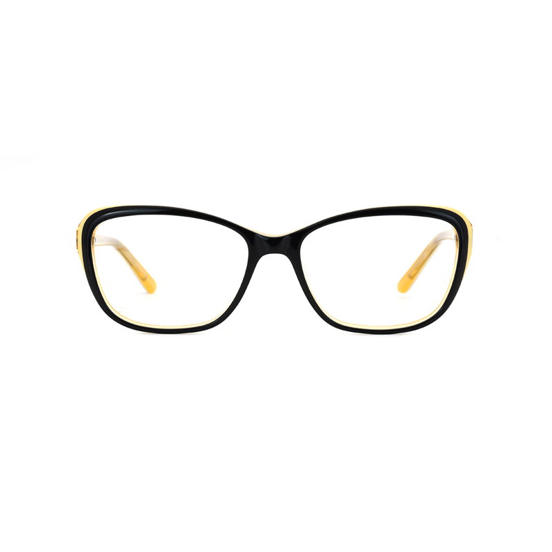 Ретро унисекс ацетатные оправы овальные оптические очки прозрачные линзы очки