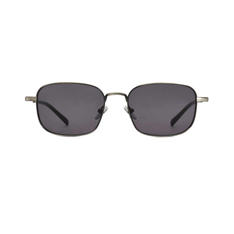 Gafas de sol de metal unisex de alta calidad.