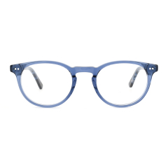 Vintage Unisex-Acetat-Rahmen optische ovale Brillen klare Linsenbrillen