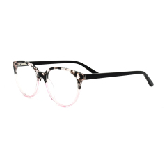 High quality specialized acetate round colorful optical glasses frames