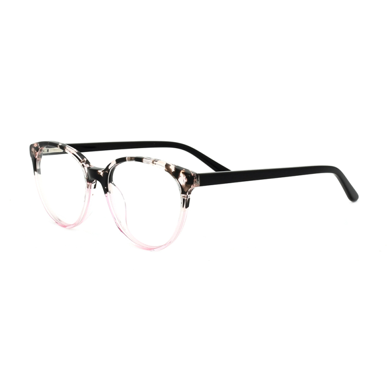 High quality specialized acetate round colorful optical glasses frames