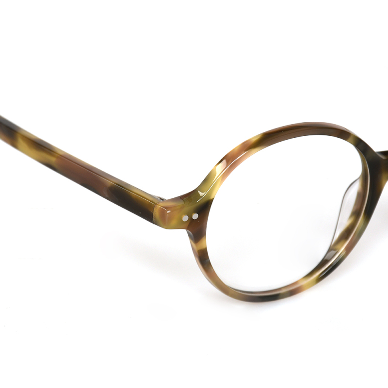 Fashionable Round Acetate Frames Glasses  Optical Eyewear Glasses