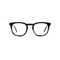 Retro-Herren-Acetat-Rahmen, ovale optische Brillen, klare Linsenbrillen