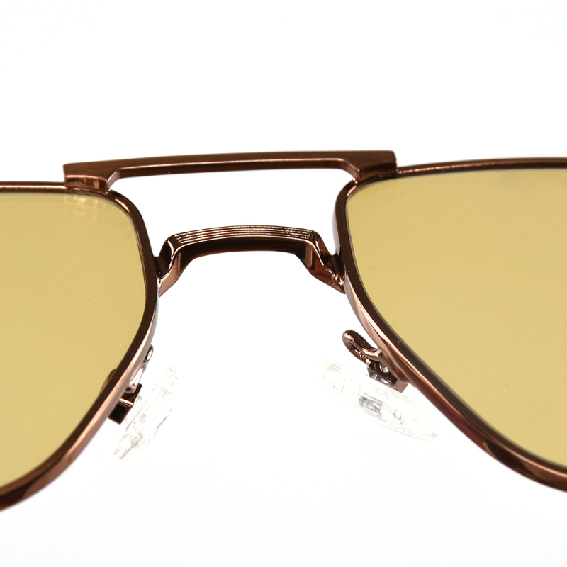 Gafas de sol de metal de alta calidad de moda