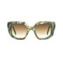 Fashionable sunglasses round glasses