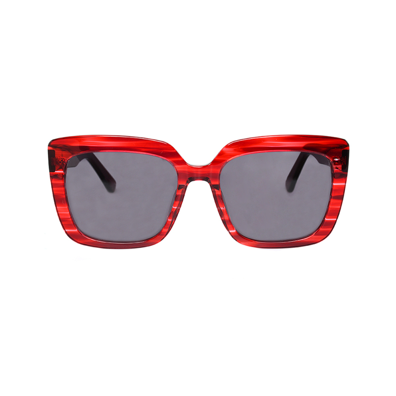Classic Square Acetate Handmade  Sun Glasses Eyewear