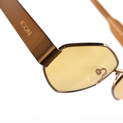 Lunettes de soleil en métal de haute qualité