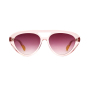 Fashionable sunglasses round glasses