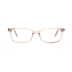 Mode-Acetat-Rahmen rechteckige optische Brillen Klarglas-Brillen